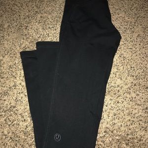 lulu lemon black leggings